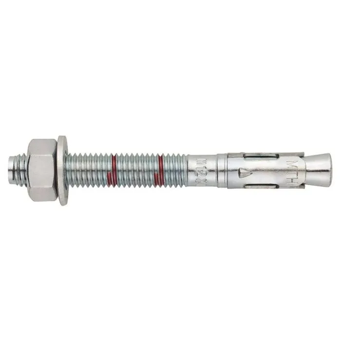 4TECX DOORSTEEKANKER VERZINKT M8 X 60 Ø 8MM ETA7 100 STUKS