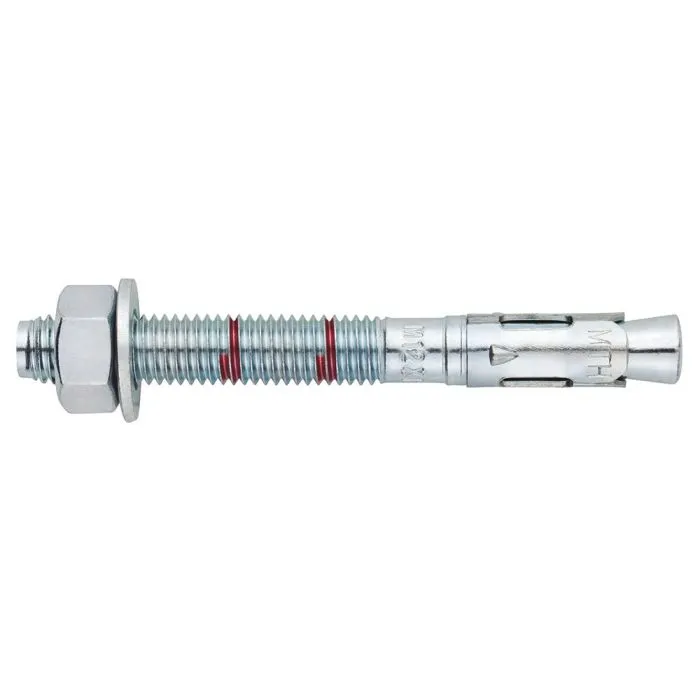 4TECX DOORSTEEKANKER VERZINKT M8 X 60 Ø 8MM ETA7 100 STUKS