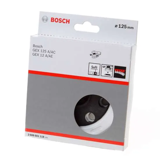 Bosch Steunschijf zacht GEX 125 AC diameter 125mm 2608601118