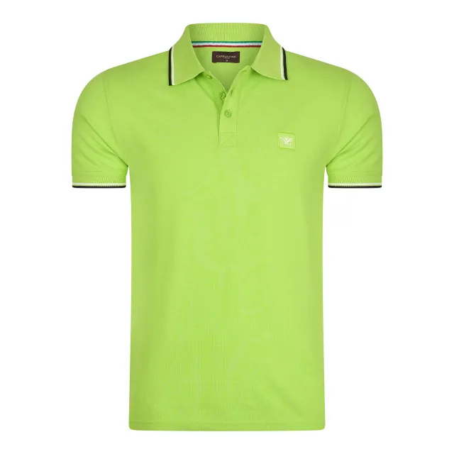 Cappuccino Italia Polo applique pique