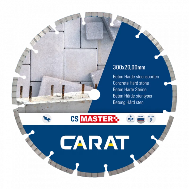 CARAT DIAMANTZAAGBLAD BETON CS MASTER Ø 300400MM