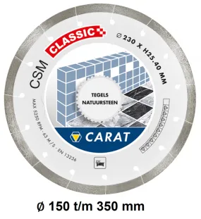 Carat diamantzaagblad tegels CSM CLASSIC