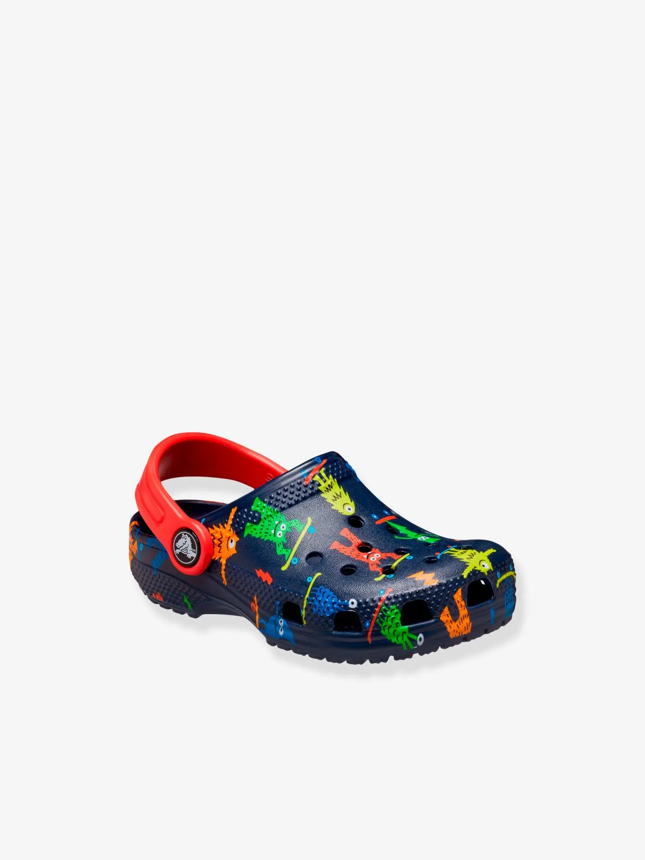 CROCS  BABY CLASSIC EASY ICON CLOG CROCS(TM)  NAVY