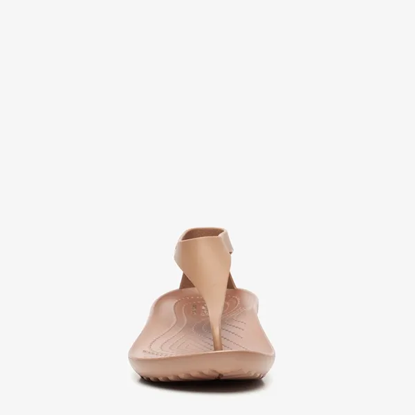 Crocs Serena Flip dames teensandalen brons