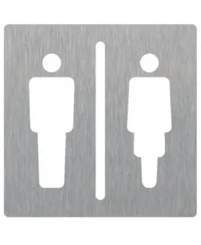 Didheya Pictogram man/vrouw vierkant