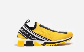 Dolce & Gabbana Sorrento Sneaker Geel-Zwart