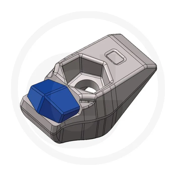 Endurance carbide endurance carbide slijtdeel beitel 2 tips, upms07 type: fm600