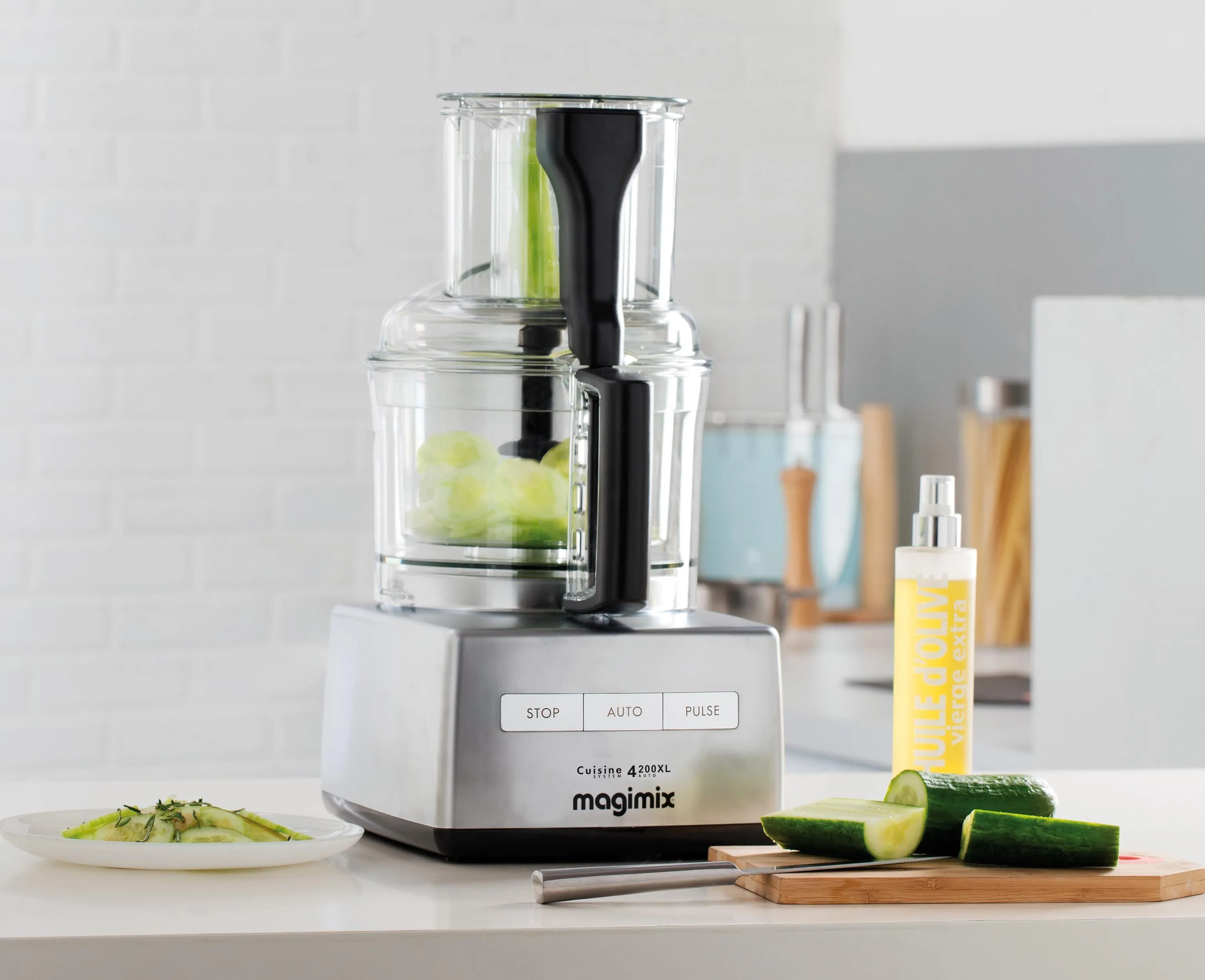 Foodprocessor 4200XL mat chroom
