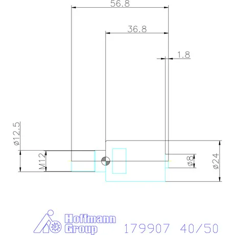 GARANT ZAAGBLADADAPTER, MET SCHROEFDRAAD, VOOR ZAAGBLAD⌀: 40/50MM