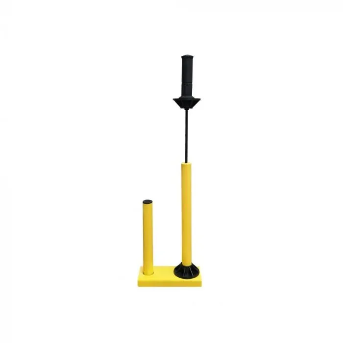 HEVU TOOLS HANDWIKKELFOLIE DISPENSER  GEEL