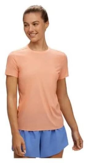 Hoka Airolite Run Dames Roze Korte Mouw T-shirt