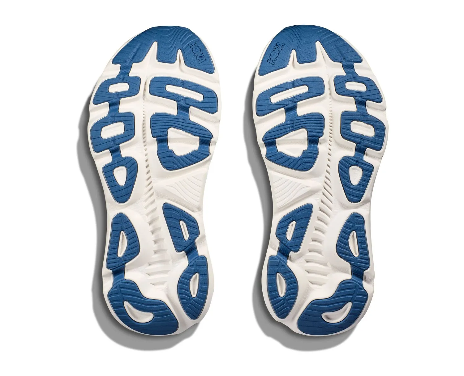 Hoka Gaviota 5 hardloopschoenen wit heren