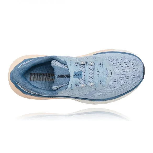 Hoka One One Arahi 5 wide hardloopschoenen blauw/roze dames