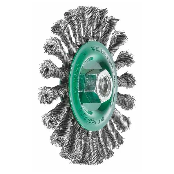 HOLEX RONDE BORSTEL RVSDRAAD 0,50 MM, BORSTEL⌀ D1×BORING⌀ D1 / SCHROEFDRAAD M: 115X22MM