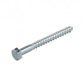 Houtdraadbout Zeskant 8x50mm Staal Verzinkt - 200 stuks