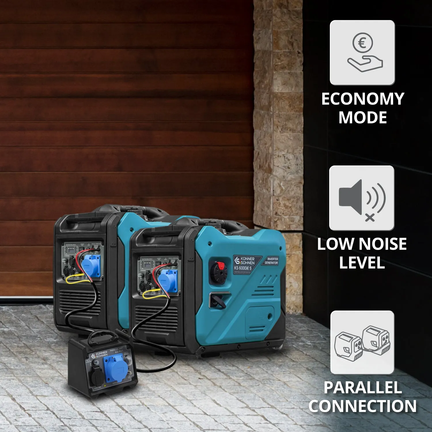 Invertergenerator KS 6000iE S