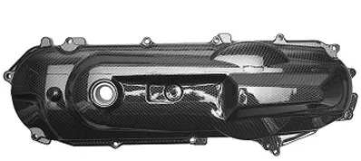 Kickstarterdeksel Carbon (TNT) MBK Booster Naked / Yamaha Bws Bump / Yamaha Bws / Yamaha Bws Spy