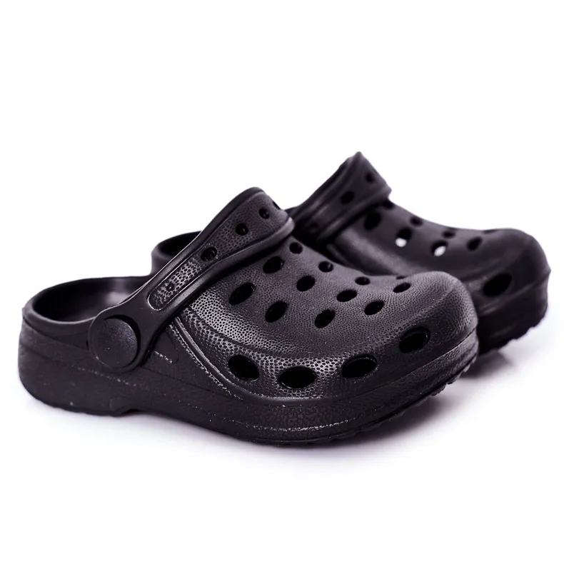 Kinderpantoffels Foam Crocs Zwart Lucas