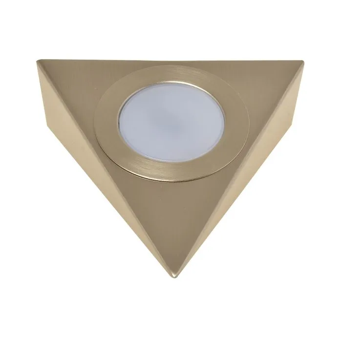 Led driehoekspot alu geborsteld nova