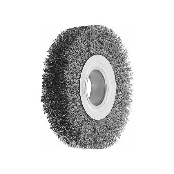 LESSMANN® RONDE DRAADBORSTEL STAALDRAAD 0,30 / 0,35 MM, BORSTEL⌀ D1×BEZETTINGSBREEDTE L1: 150X22MM