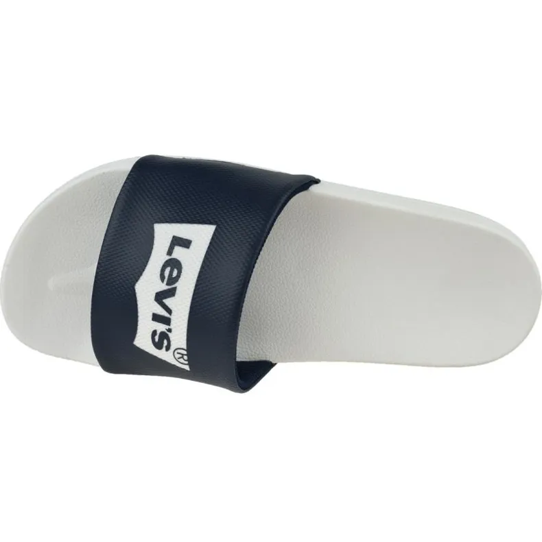 LEVI'S BATWING SLIDE SANDAAL 22899875651 ZWART
