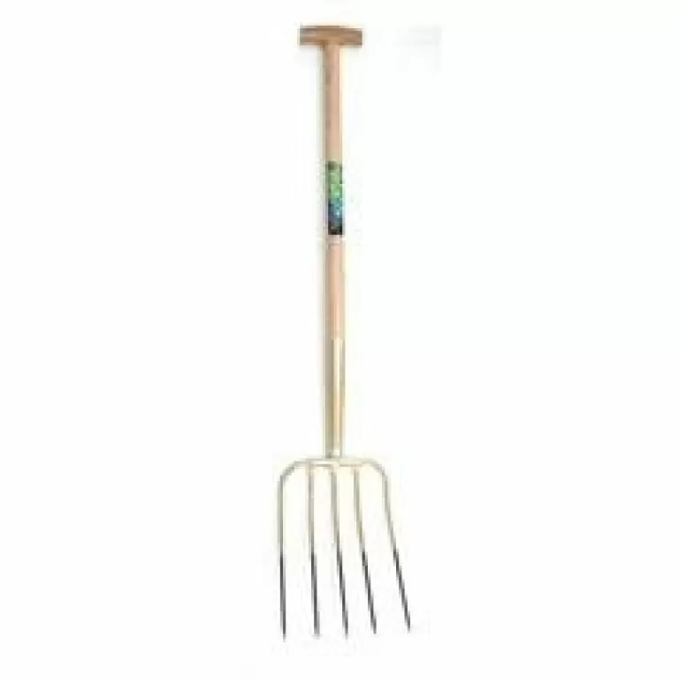 Mestvork 5 tanden, steel 85 cm