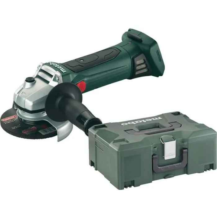 METABO W18LTX125 18V ACCUHAAKSE SLIJPMACHINE BODY MET METALOC KOFFER  602174840
