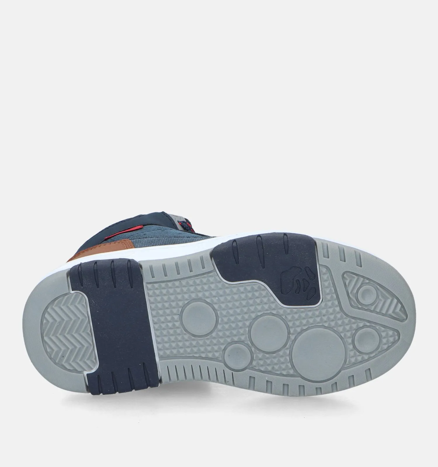 Milo & Mila Hoge schoenen blauw