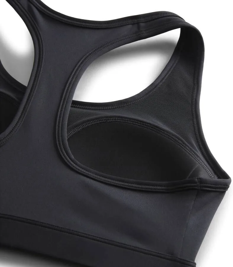 NIKE SWOOSH MEDIUM SUPPORT PADDED SPORTBH ZWART