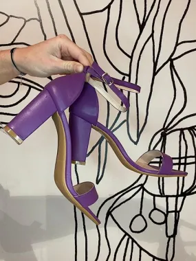 Paarse heels