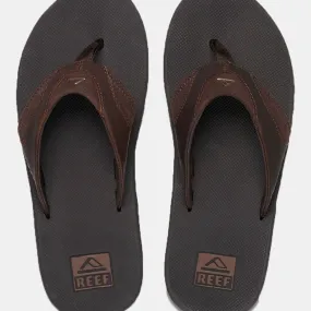 Reef Leather Fanning Slipper