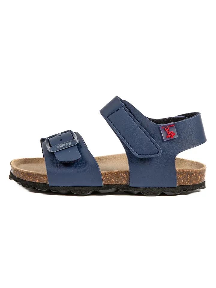 Sandalen "Rosso" blauw