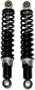 Schokbreker Set Zwart (260mm) Tomos A35 / Tomos A3 / Puch Maxi / Vespa Citta Originele Kwaliteit