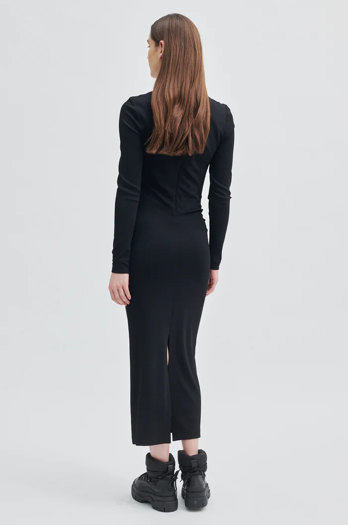 Second Female Chic jurk black