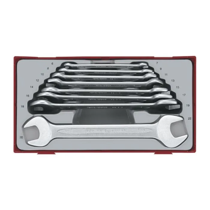 STEEKSLEUTELSET TENG TOOLS TT6208  8DELIG