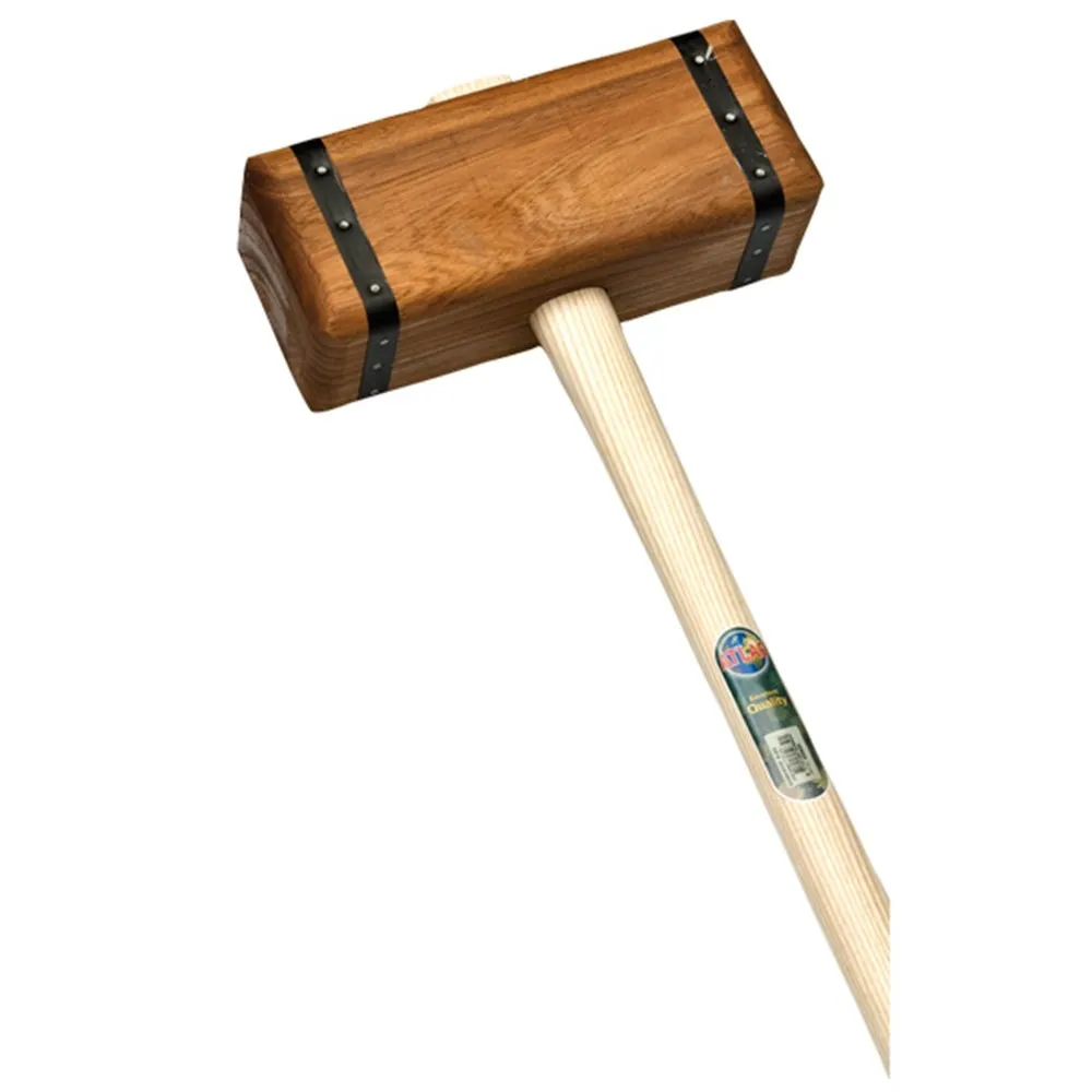 TUINHAMER HOUT RONDE STEEL 1M