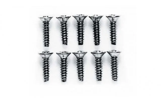 Verzonken Kunststofschroef 2x8mm 10st - 50574
