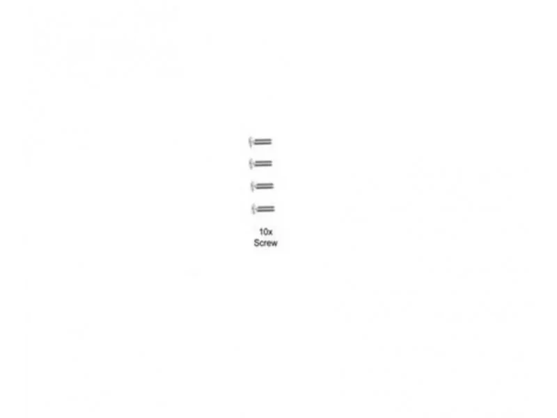 VERZONKEN SCHROEF 3X10MM 10ST  19804200