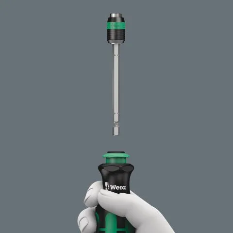 WERA BITHANDHOUDER RAPIDAPTOR  1/4X133MM