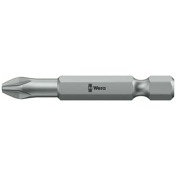 Wera Bit voor Pozidriv, 1/4 inch E 6,3, Kruiskopmaat / totale lengte: 1mm