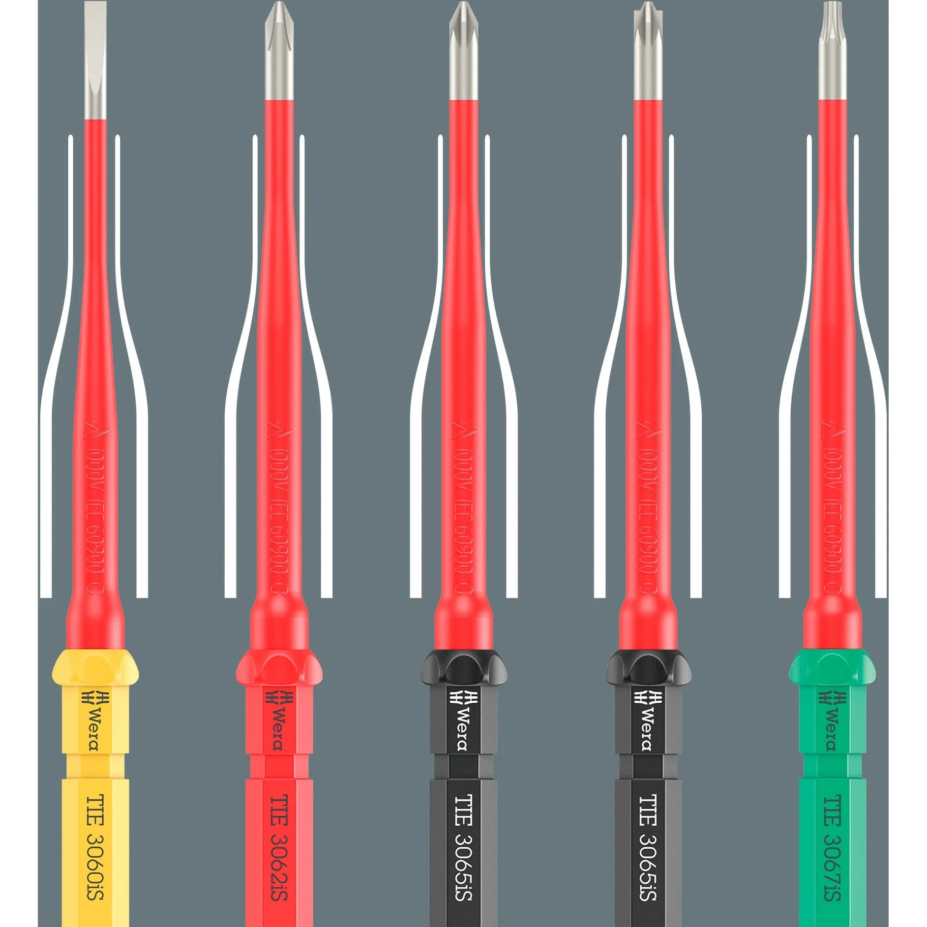 Wera  schroevendraaier (Rood/blauw)