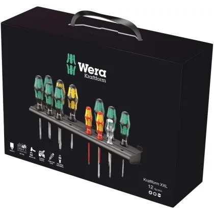 WERA SET SCHROEVENDR. XXL+2RACKS