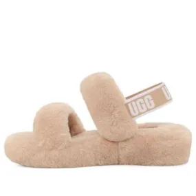 (WMNS) UGG Oh Yeah Slide 'Driftwood'